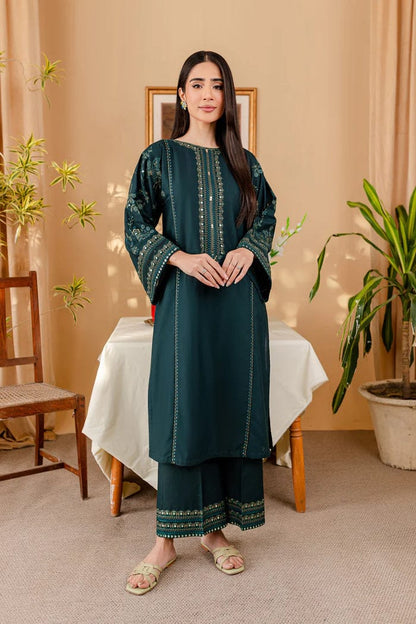 2-Piece Premium Quality Lawn Embroidered - 5134