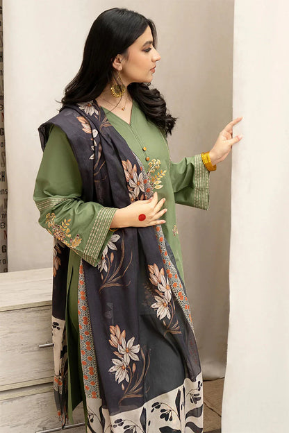 Unstitched 3-Piece  Eid Collection Best Quality Lawn 4167